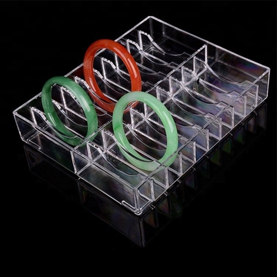 Countertop PMMA ακρυλική βραχιολιών στάση περιδεραίων ραφιών ακρυλική για την έξοχη λεωφόρο