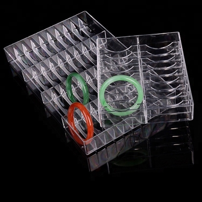 Countertop PMMA ακρυλική βραχιολιών στάση περιδεραίων ραφιών ακρυλική για την έξοχη λεωφόρο