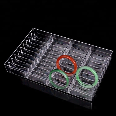 Countertop PMMA ακρυλική βραχιολιών στάση περιδεραίων ραφιών ακρυλική για την έξοχη λεωφόρο