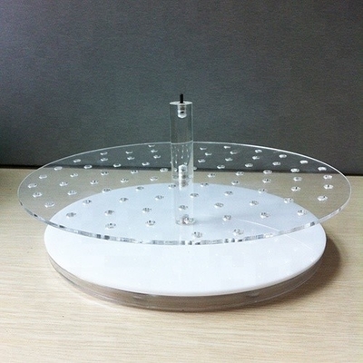Eco - φιλικός Countertop ακρυλικός κάτοχος 3mm κοσμήματος στίλβωση κρυστάλλου