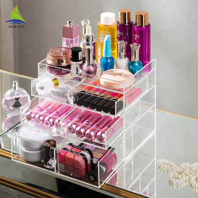 καλλυντικός διοργανωτής makeup 3 στρώματος ακρυλικός
