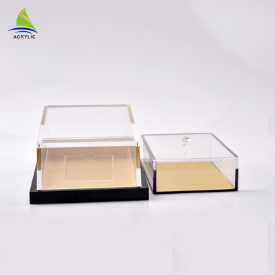 Countertop μικρή ακρυλική επίδειξης αποθήκευσης εκτύπωση οθόνης μεταξιού επιφάνειας κιβωτίων ομαλή