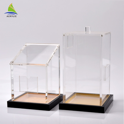 Countertop μικρή ακρυλική επίδειξης αποθήκευσης εκτύπωση οθόνης μεταξιού επιφάνειας κιβωτίων ομαλή