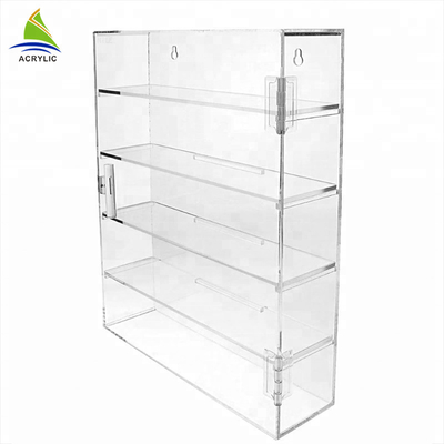 Διαφανές ακρυλικό Countertop γραφείο επίδειξης παιχνιδιών διακοσμήσεων ραφιών περίπτωσης επίδειξης