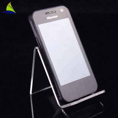 Κορυφαίος βαθμός ακρυλικό Desktop Mobile Display Stand για το κατάστημα