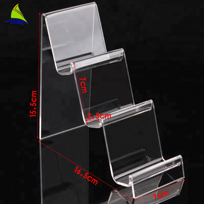 Κορυφαίος βαθμός ακρυλικό Desktop Mobile Display Stand για το κατάστημα