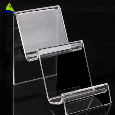 Κορυφαίος βαθμός ακρυλικό Desktop Mobile Display Stand για το κατάστημα
